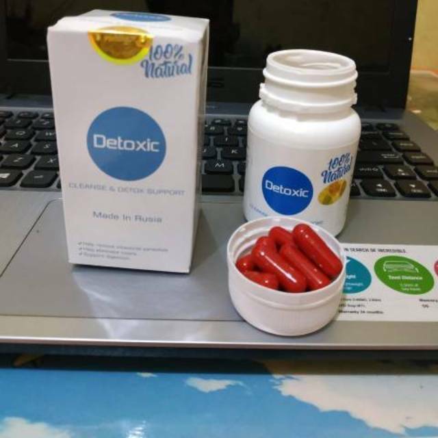 Detoxic Original Obat Pembasmi Parasit