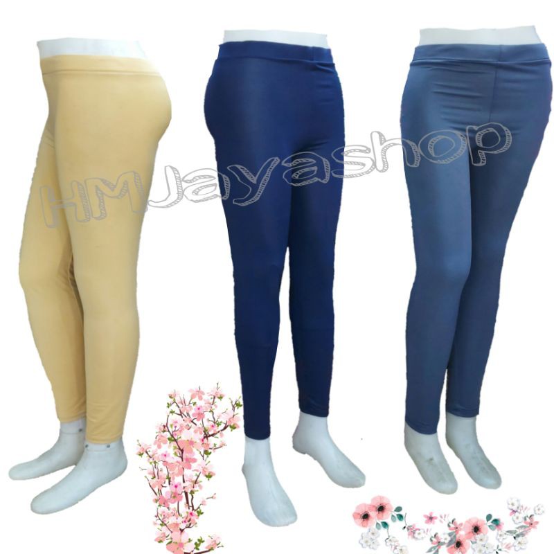 Celana Leging Basic Bahan Spandek