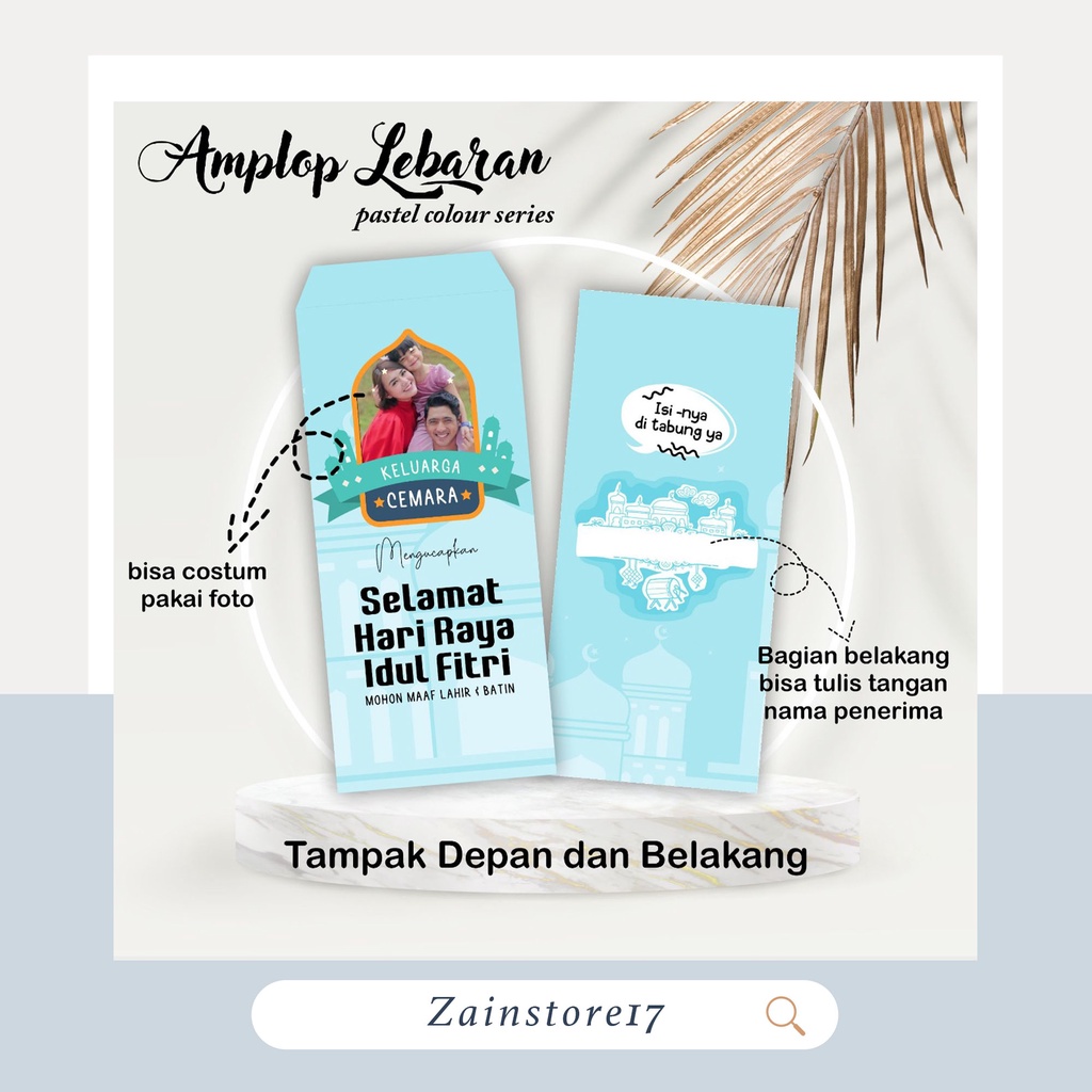 

Custom Amplop Lebaran / Amplop THR / Money Envelop Bisa Custom Foto & Tulisan