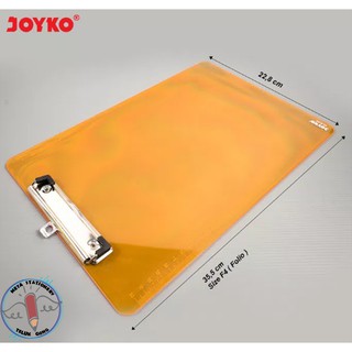 Clipboard Papan Jalan Alas Ujian Joyko CLB 63 F4 Clipboard Papan Jalan Alas Ujian Joyko CLB 63 F4