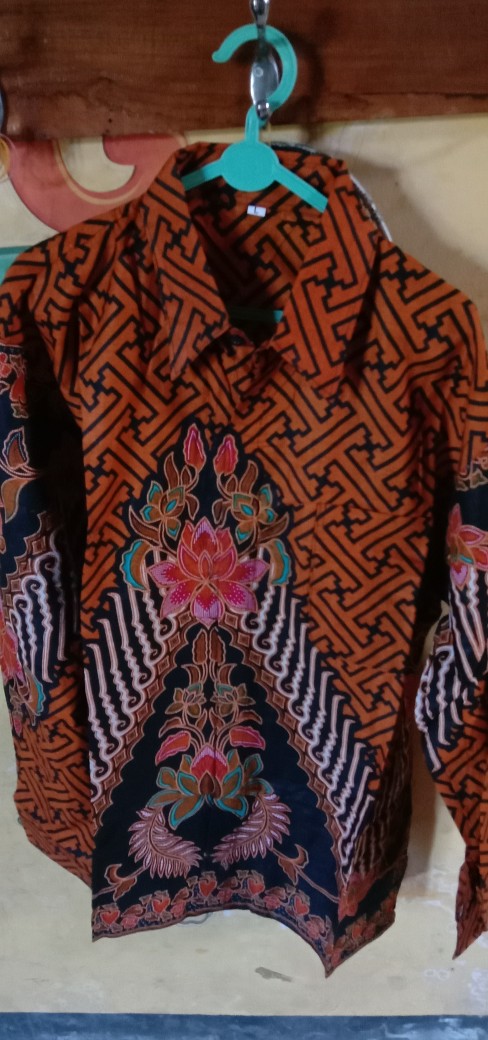 Batik Couple Keluarga Sania Ruffle Ori Ndoro Jowi Dnt Mataram Motof Manuk Tarung Warna