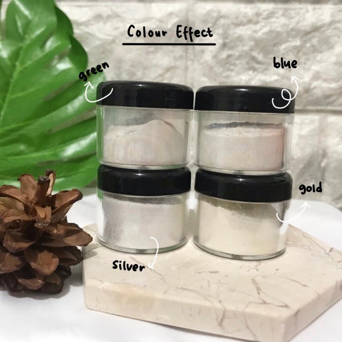 

EDIBLE COLOR EFFECT GLITTER 5 GR - LUSTER DUST DAPAT DIMAKAN HIASAN KUE
