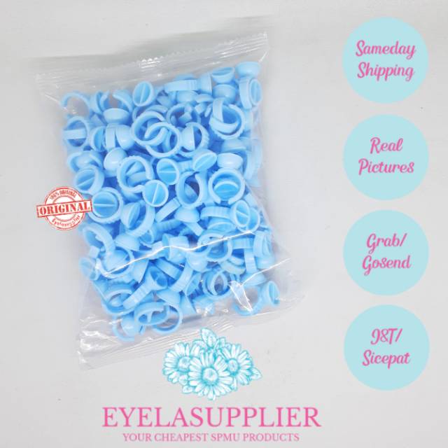 100 pcs ring glue