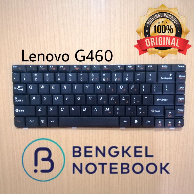 Keyboard Laptop Lenovo G460 Hitam Black