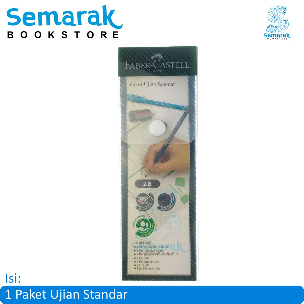 

Faber Castell Paket Ujian Standar [1 Set]