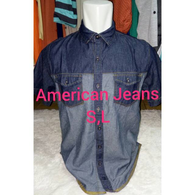 Kemeja pria cowok American Jeans