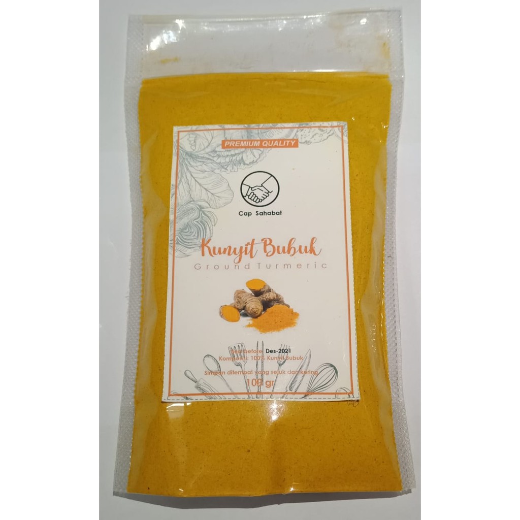 

Kunyit Bubuk / Ground Turmeric 100% PREMIUM QUALITY 100 Gr | Toko_MakmurAbadi