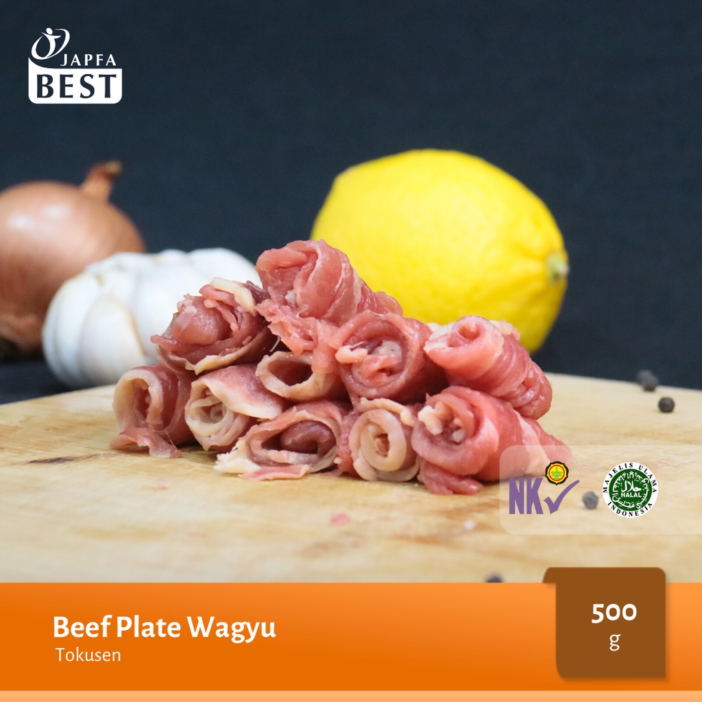 Daging Sapi / Slice Beef Shabu / Beef Plate WAGYU TOKUSEN 500 gr