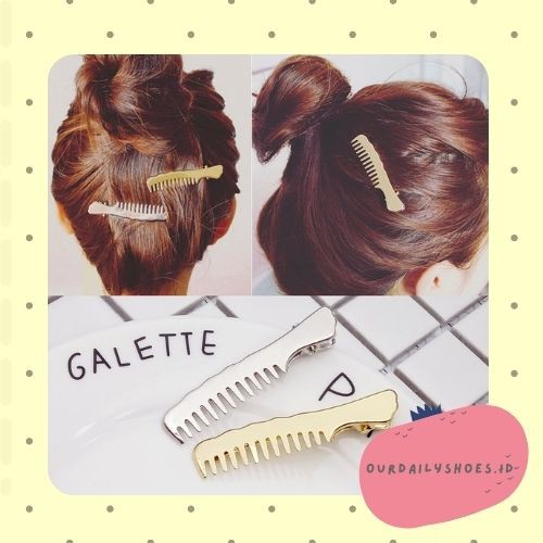 ★ODS★  FA62 Rambut Model Barrette Sisir Ala Korea untuk Wanita