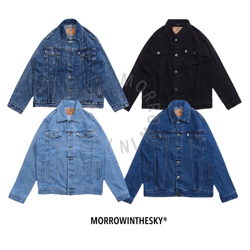 Denim Jaket - Jaket Jeans - Morrowsky