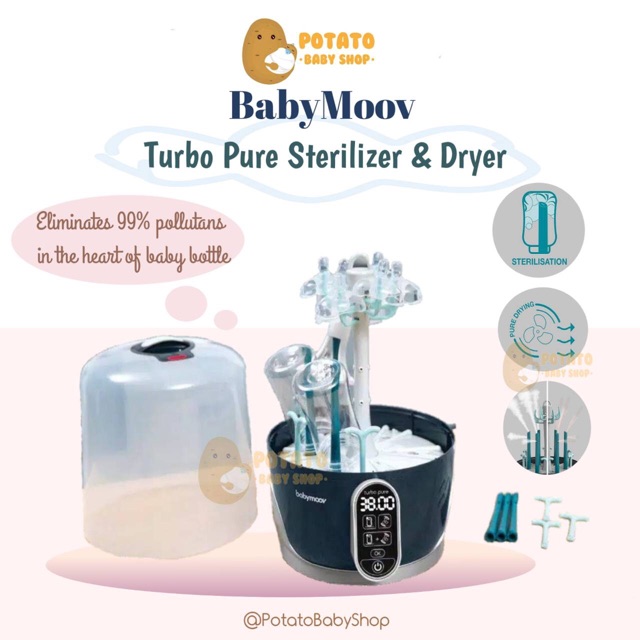 Babymoov - Turbo Pure Sterilizer &amp; Dryer