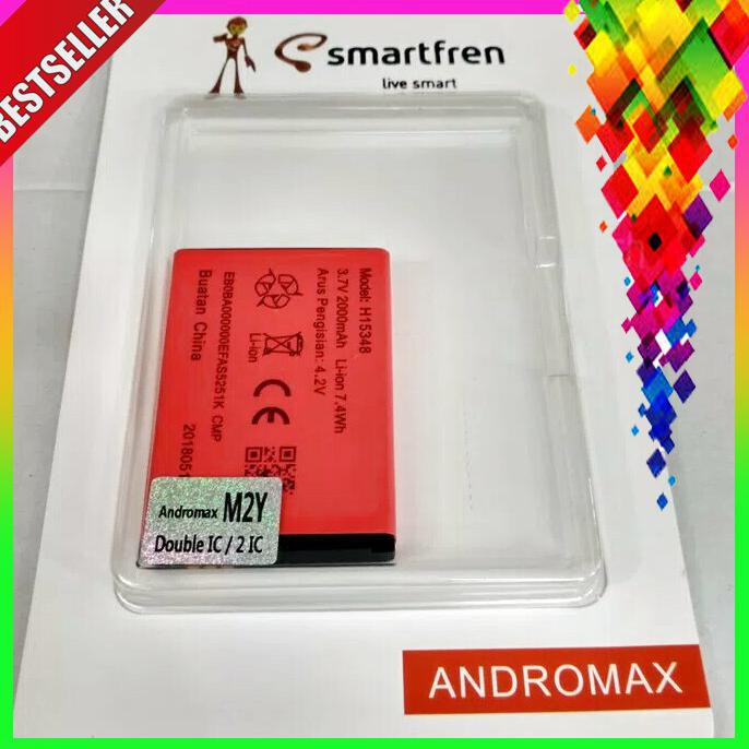 PROMO BATERAI SMARTFREN ANDROMAX M2Y MODEM WIFI ORIGINAL BATERAI BERKUALITAS