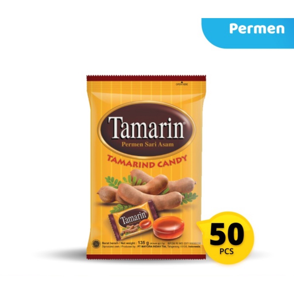 

Permen Tamarin Bag 135Gr isi 50 butir