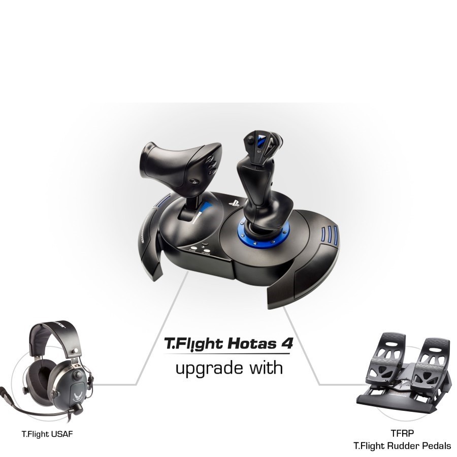 Thrustmaster T-Flight Hotas 4 PS4 or PC - Black