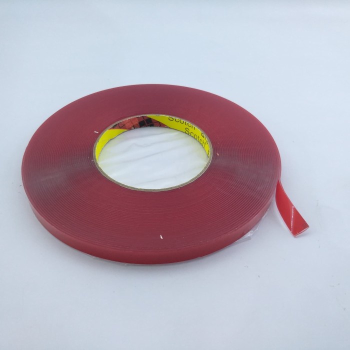 

Unik Double Tape 3M Transparan Clear Lebar 1Cm Panjang 15 Meter Murah