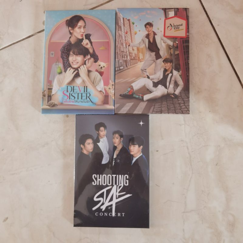 WTS READY INA POSTCARD DEVIL SISTER SHOOTING STAR F4 BRIGHT WIN OHM NANON ON FRIEND CITY SEALED