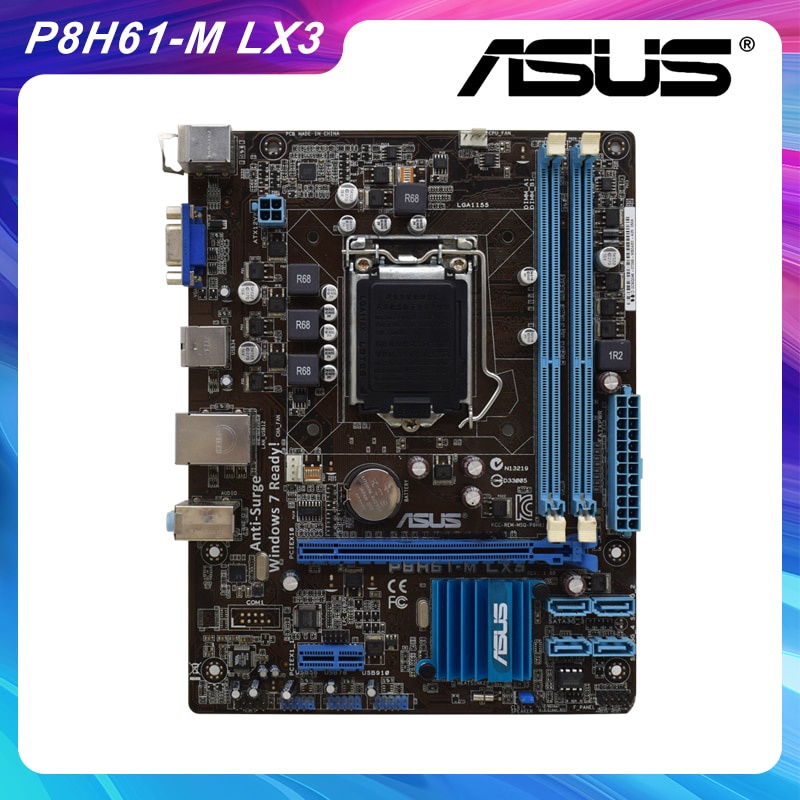 PREORDER ASUS P8H61-M LX3 Motherboard 1155 Motherboard 1155 DDR3  Xeon E3 Core i3 i5 i7 Cpus Intel H