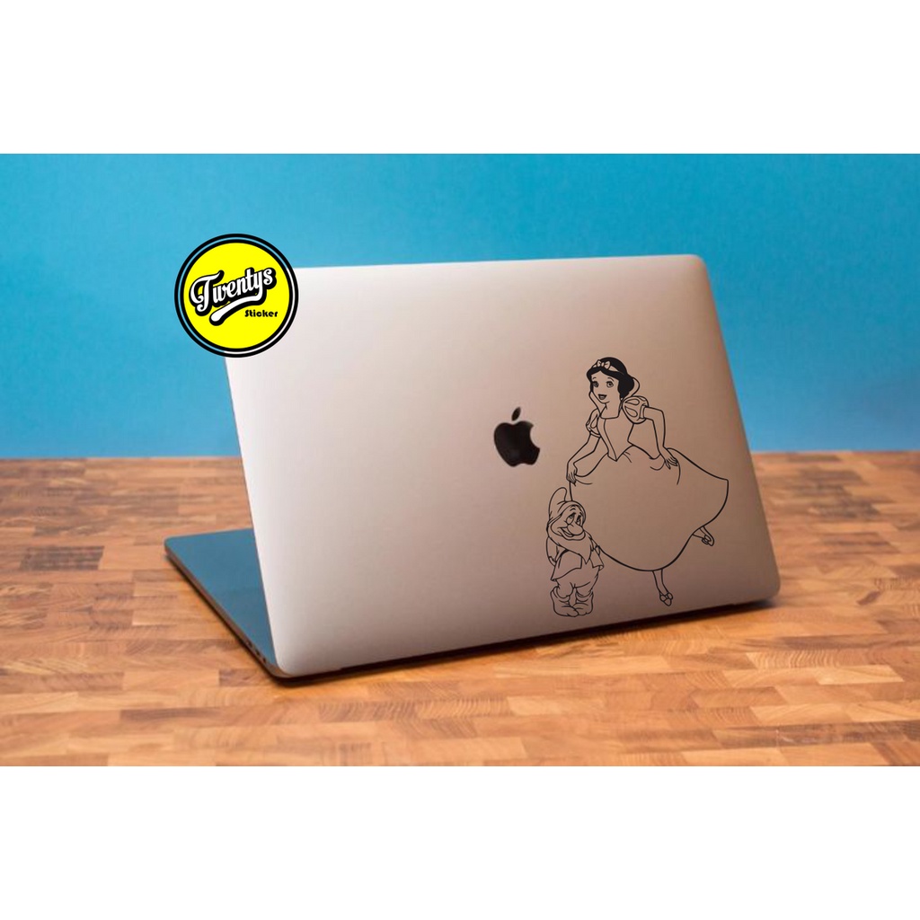 

STIKER LAPTOP STIKER SNOW WHITE 4 AKSESORIS LAPTOP CUTTING STICKER