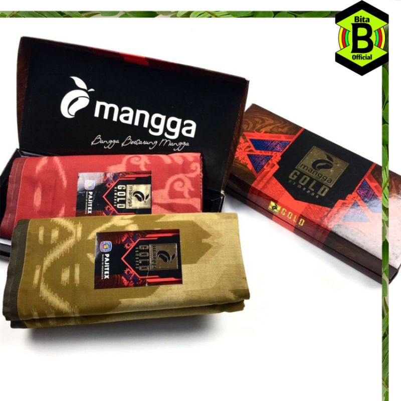 Sarung Mangga Gold Premium Original/ Grosir Sarung Murah/ Sarung Mangga Premium