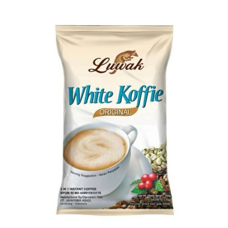 

Luwak White Coffee 20gr