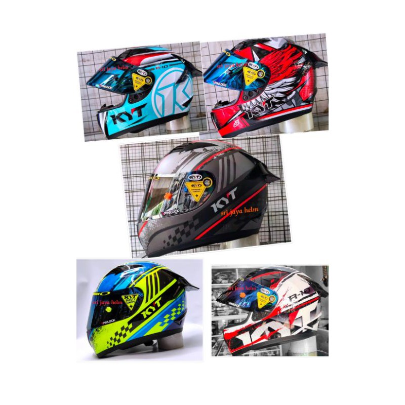 HELM KYT R10 PAKET GANTENG PAKKING KARDUS ONGKIR 2KG