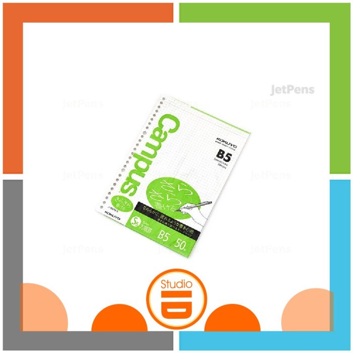 

Kokuyo Campus Grid Paper B5 5Mm Loose Leaf 50Lembar Per Packo 026