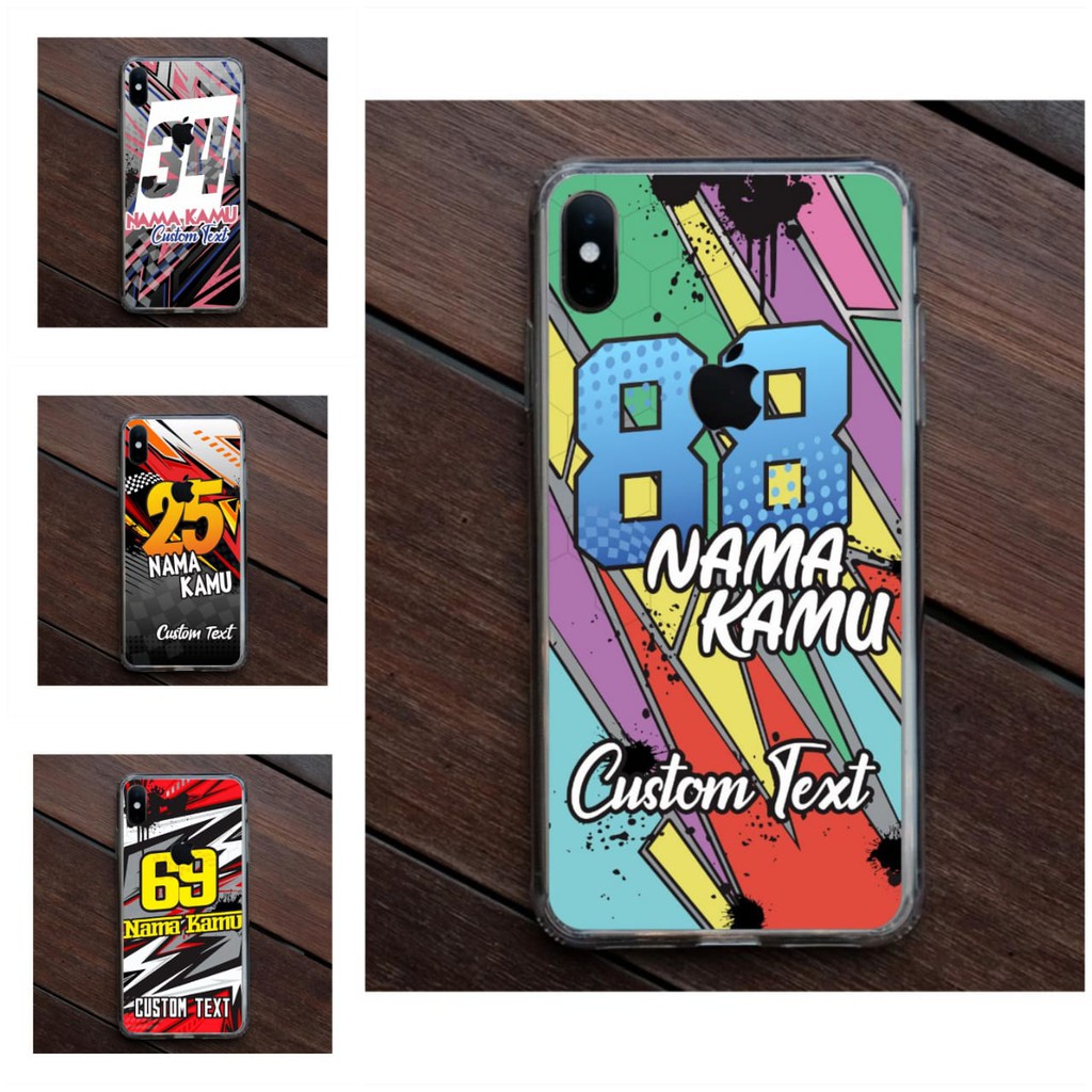 [COD]CUSTOME CASE RACING CUSTOME NAMA XIAOMI Redmi 9A Redmi 9 Redmi Note 9 Mi 10/10 pro  AND ALL TYP