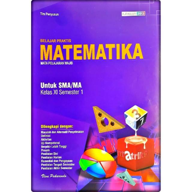 Lks Matematika Wajib Sma Ma Kelas 11 Semester 1 I Viva Pakarindo Shopee Indonesia