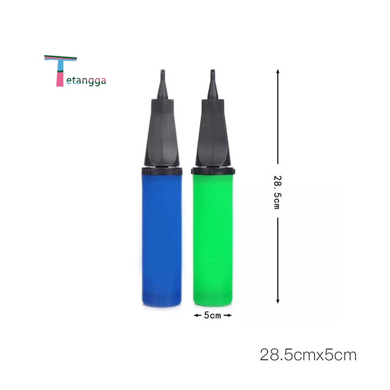 Pompa Balon Tangan Manual Warna Warni / Pompa Tangan