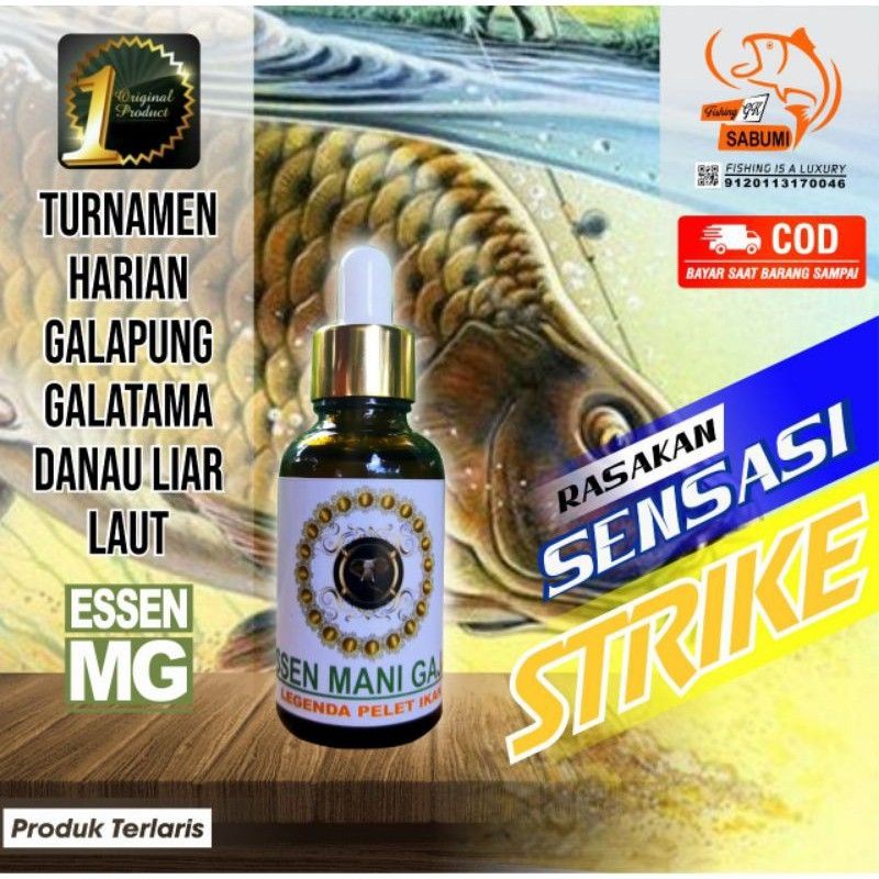 Essen ikan Mani Gajah Original Essen ikan Lele Mas Nila