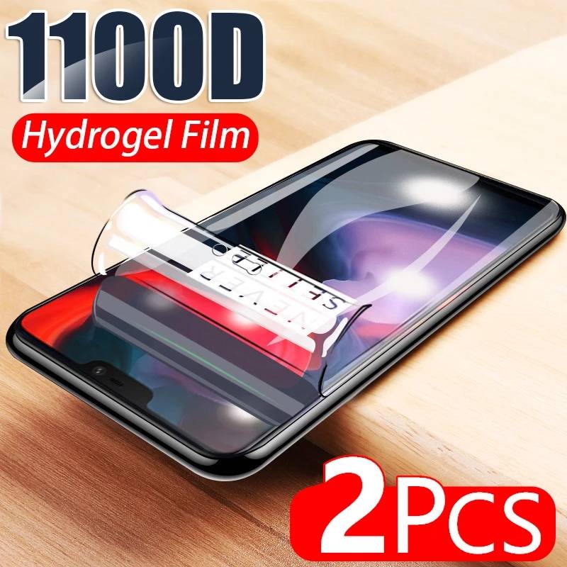 2pcs Explosion Proof Hydrogel Soft Film Screen For OPPO A79 A77 A73 A59 A57 A5 A3 A11 A52 A53 A55 A93 A72 A32 K7X Matte Anti Blue Ray Protector Cover Not Glass