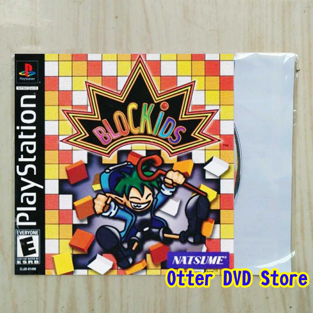 Kaset CD Game Ps1 Ps 1 Blockids