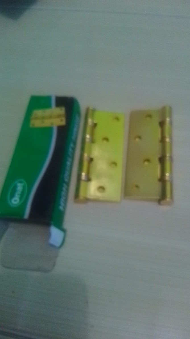 Engsel Tebal Bagus Kuning 4 Inci