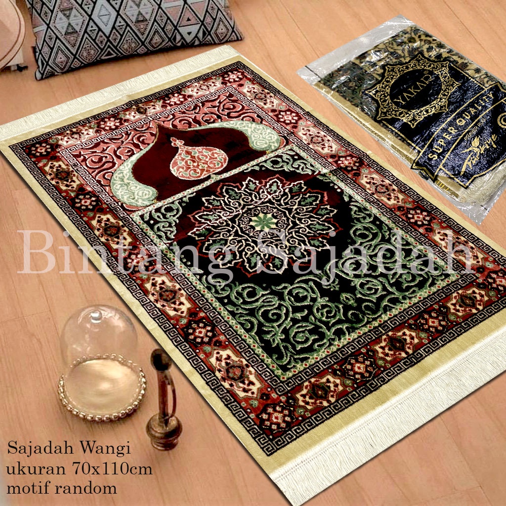Bintang Sajadah - Sejadah Yakar Wangi Original Tebal - Sejadah - Sajadah Tebal - Sajadah Turki Turky