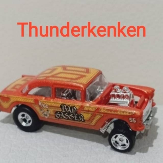 Hot Wheels Redliners Chevy Bel Air Gasser Bad Gasser