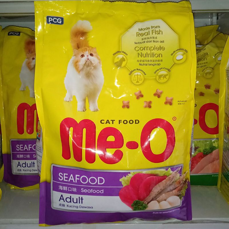 Meo Seafood Adult 1,2kg Makanan Kucing Me-O 1.2kg