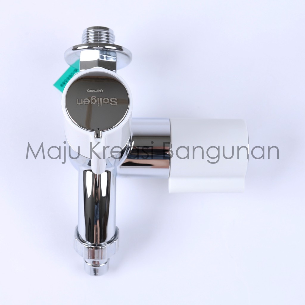 Kran Cabang Shower New Soligen Keran Double S22 PVC Chrome Kamar Mandi Krom