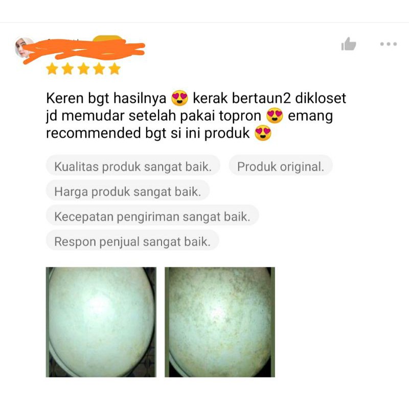 ✨NAGIHI✨ Topron Bubuk Pembersih Keramik Ampuh MURAH