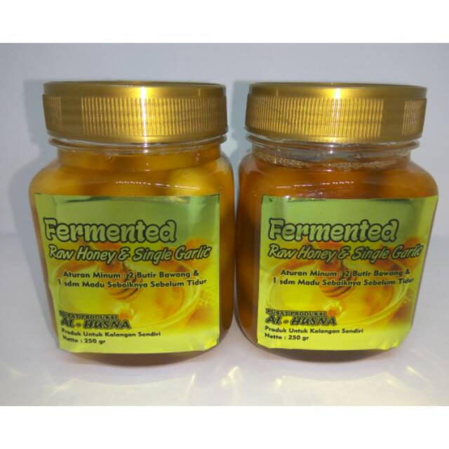 Fermentasi Bawang Lanang & Madu Mentah