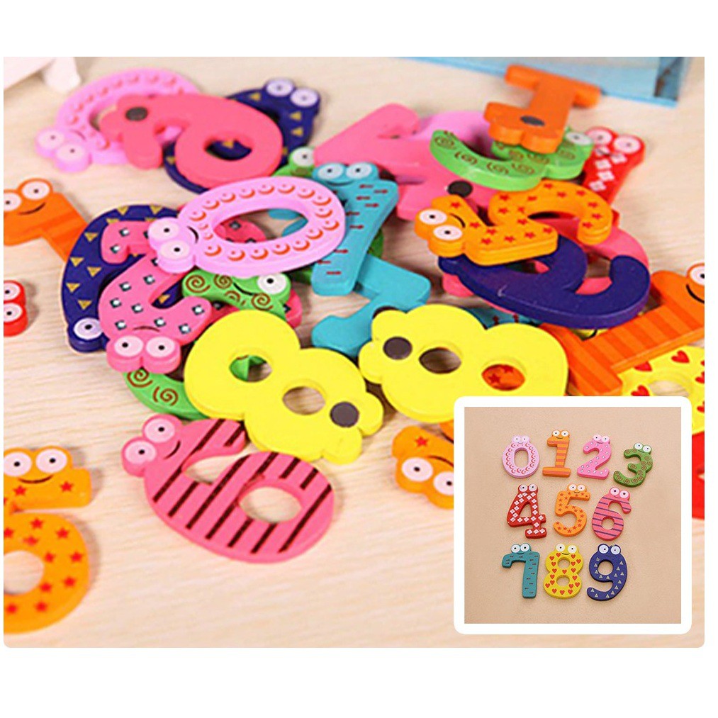 Albama - Mainan Magnet Angka / Number Magnet / Mainan Tempelan Kulkas Angka / Mainan Edukasi Anak