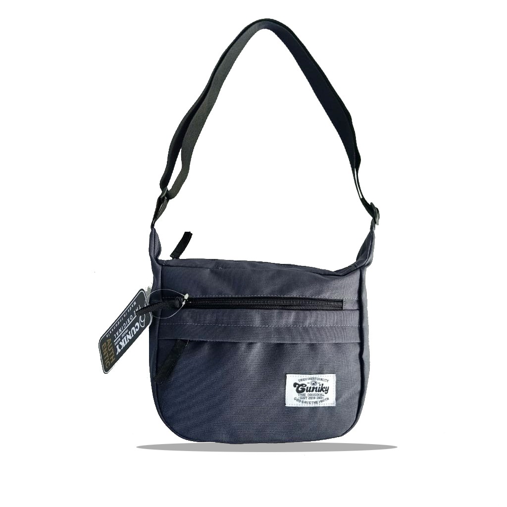 HSTR Tas Selempang Slempang Shoulder Bag Slingbag Masuk Buku Tulis Kecil kualitas Distro harga Murah Pria Wanita cowok cewek Unisex | Tas Sekolah S13