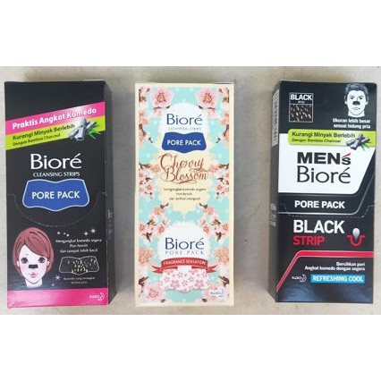 Porepack Biore Black/Cherry Blossom Cleansing Strips