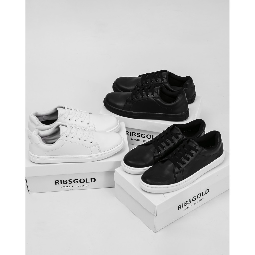 Ribsgold Sneakers Basic [ Sepatu Putih / Hitam / Sport / Full White / Full Black ]