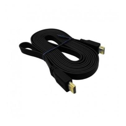 Cable hdtv 1.4 bestlink 3m flat gold male 1080p 3d for pc laptop dvd projector ps3 xbox - Kabel hdtv indobestlink 3 meter m-m Full hd