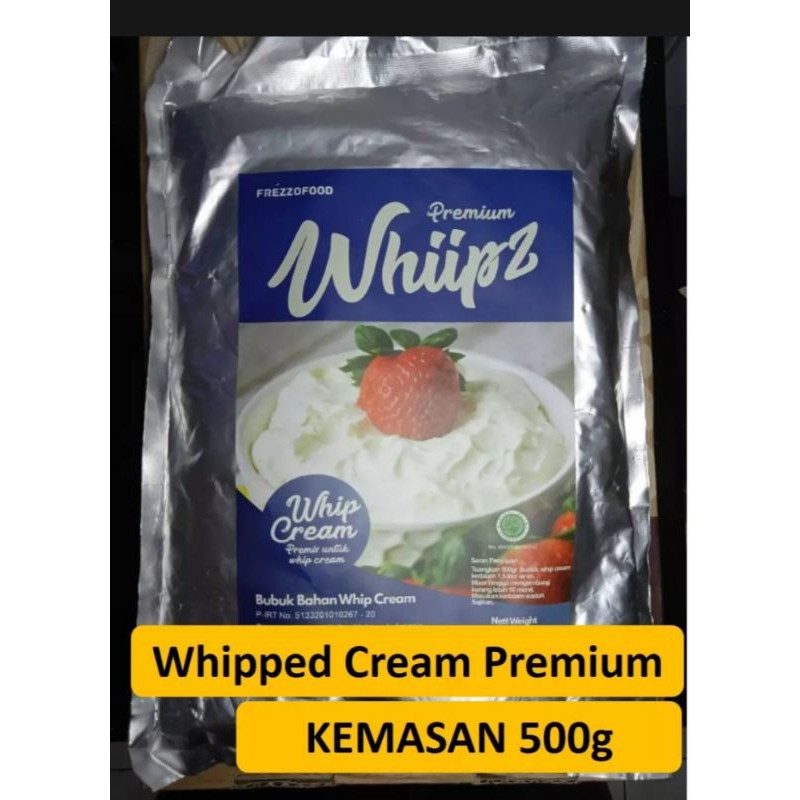 

Whipped Cream 500g/Topping cream whipped 500g/Cream minuman 500g