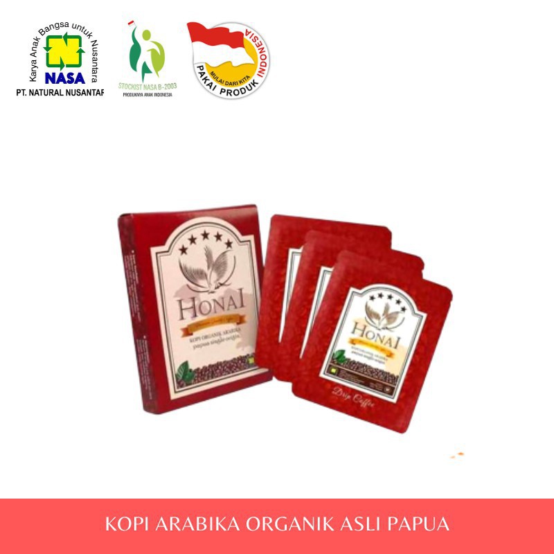 

Stockist NASA Madura Jual Kopi Arabika Organik Papua Single Original - Honai Coffee - Stockist Nasa