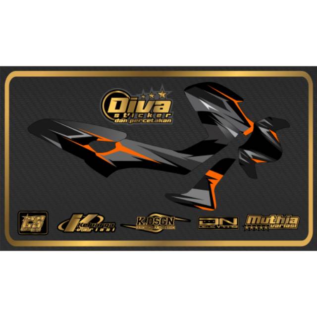 Striping decal nmax full body