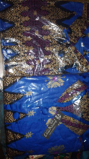 Batik Couple Sabrina Pita Gamis Velvet, Kebaya Batik Sarimbit Sabrina Pita Gamis Velvet Talita