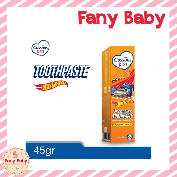 CUSSONS KIDS TOOTHPASTE ORANGE FLAVOR 45GR