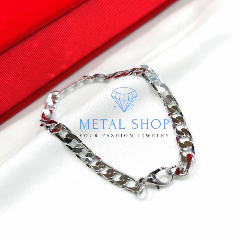 Gelang Rantai Pria Wanita Panjang 18CM